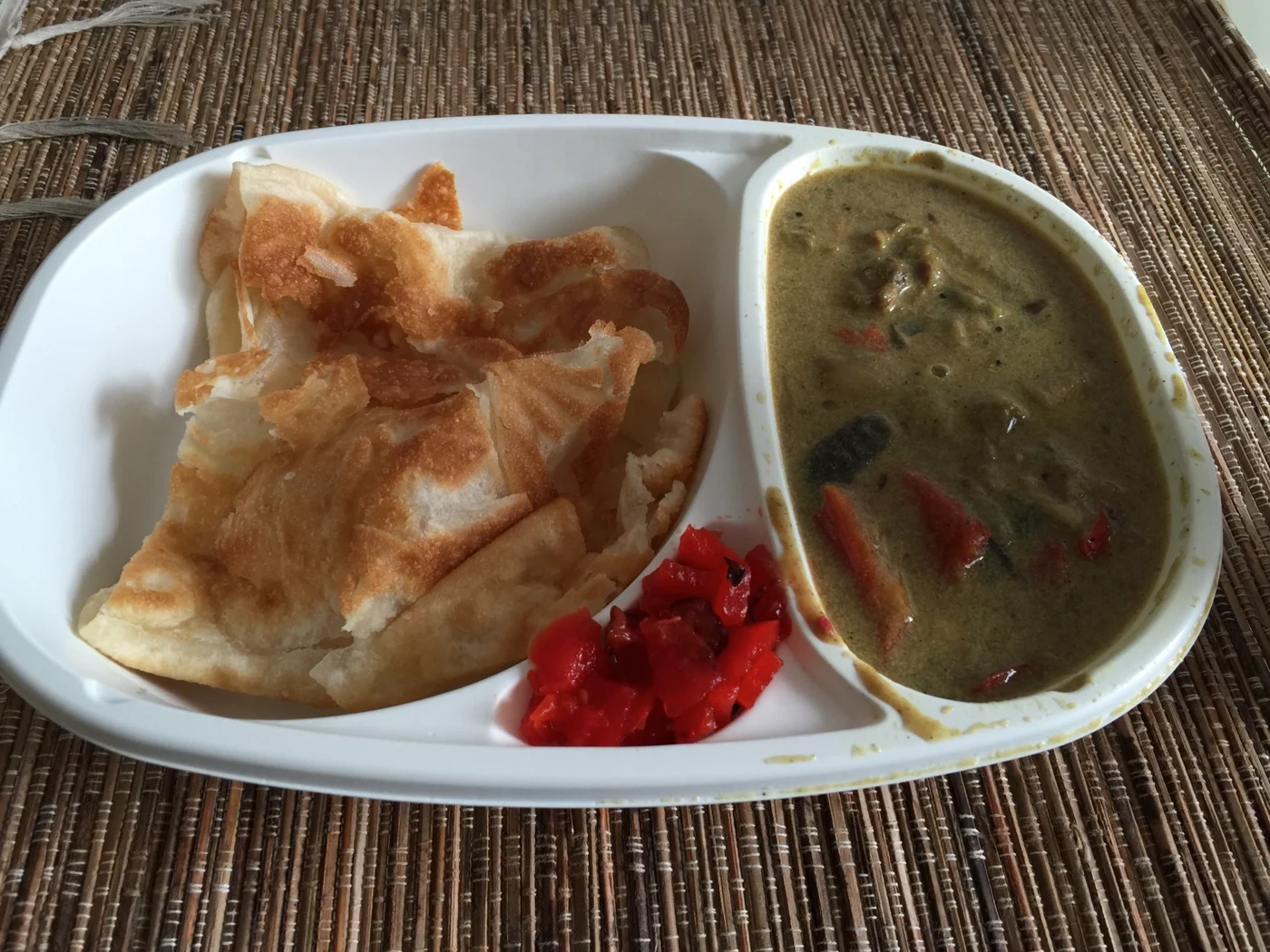 カレーとロティー