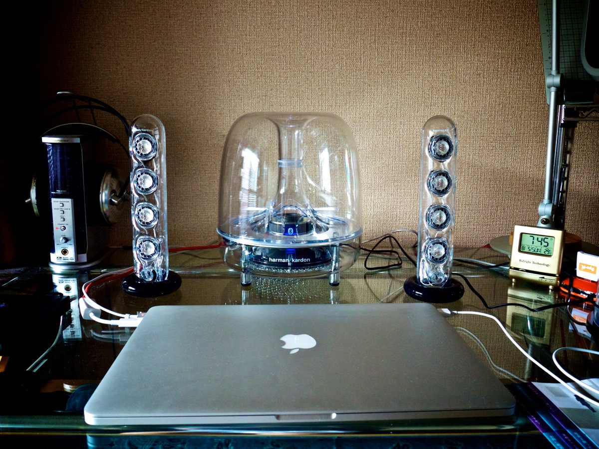 MacBook Pro with Retina display用にSoundsticks Wireless買った | A-TAK