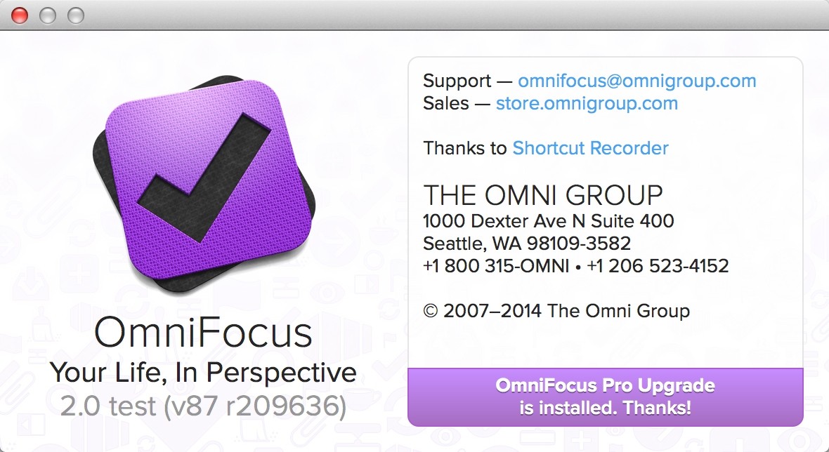 OmniFocus 2 for Mac正式版リリース!良くなったところとか