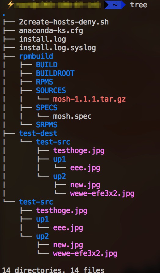 Mac,Linuxで簡単にフォルダ構造をテキストで出力する「tree」コマンド