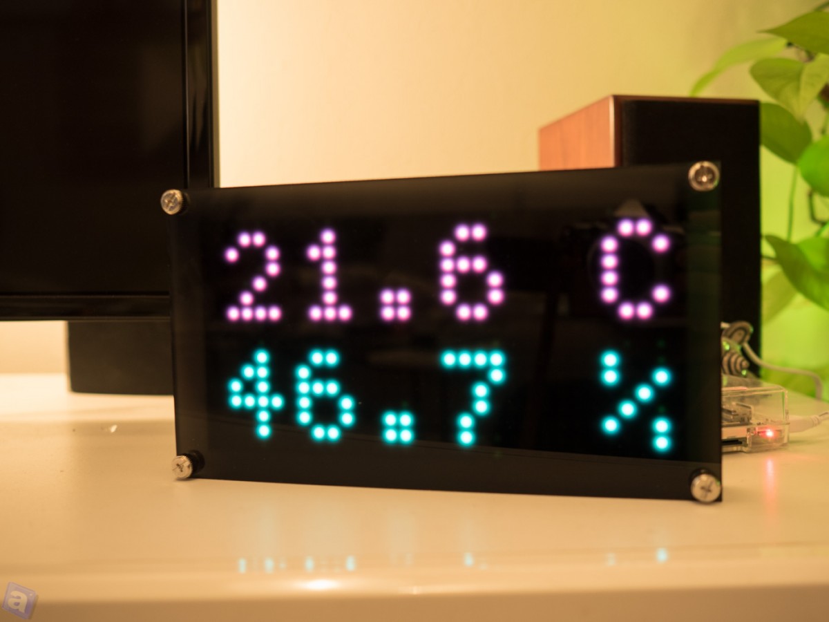 Raspberry Pi で LED時計を作ってみた その6 〜温度湿度を音声操作で表示の触り
