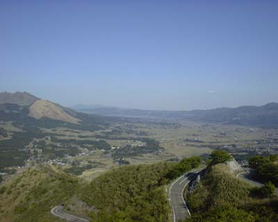 俵山の展望台